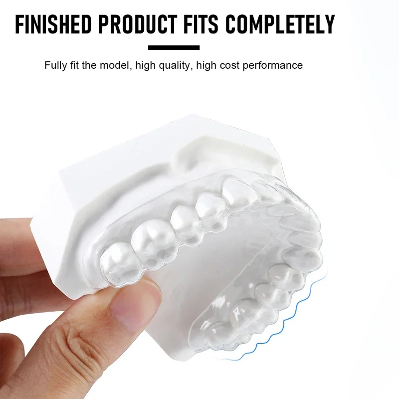 Dental Lab Orthodontic Splint Retainer Slice Vacuum Forming Sheet Soft Hard 0.8/ 1.0/1.5/2.0mm Thermoforming Material