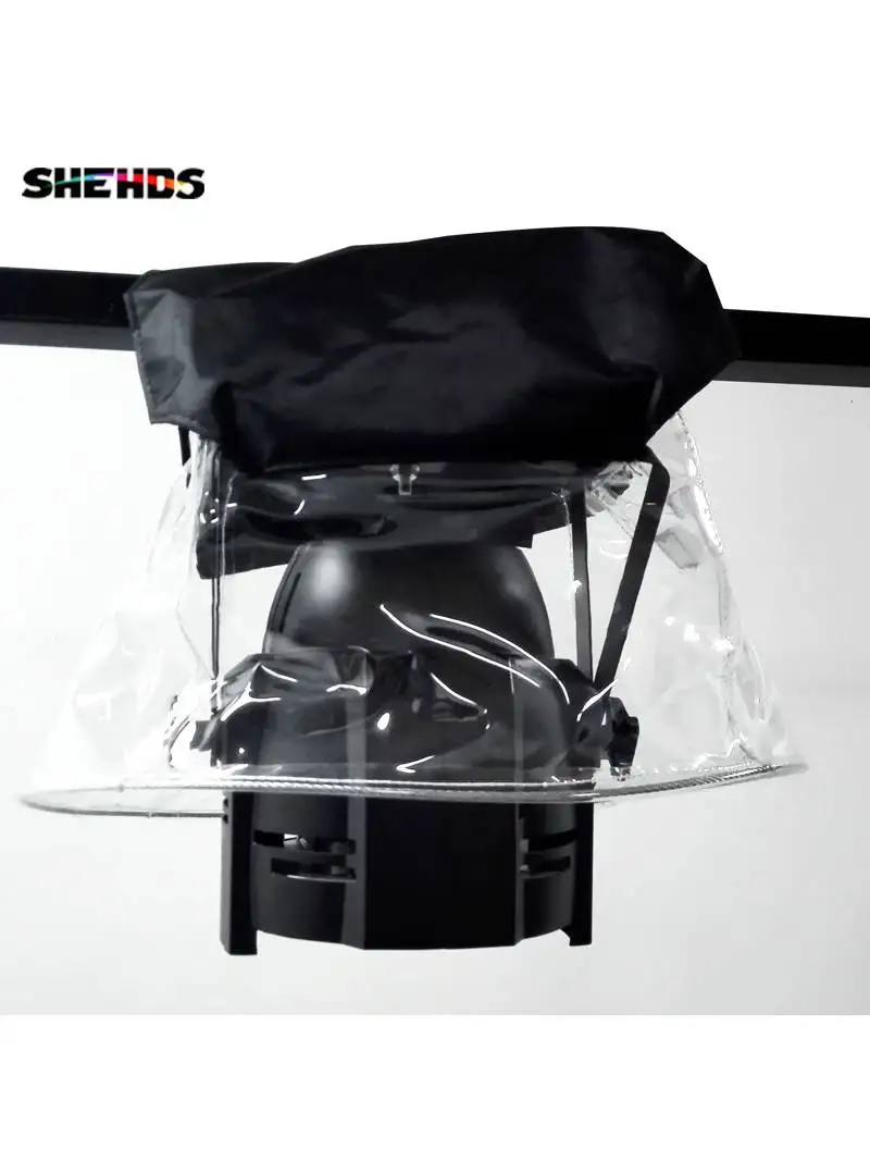 SHEHDS Bühnenlicht Transparenter Regenschutz 1680D Oxford-Stoff Outdoor-Show für Moving Head Licht Par Light