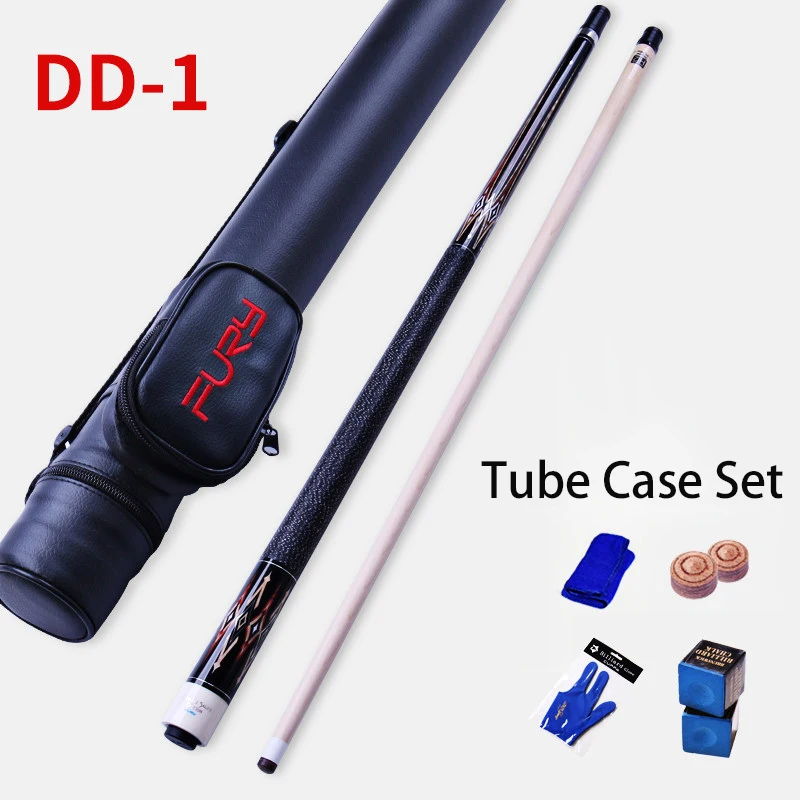 

2022 FURY New Pool Cue Magic Pupil HT2 Generation Shaft Billiard Cue 12.5mm Tip Size Eight Black Pool Cue Case Set