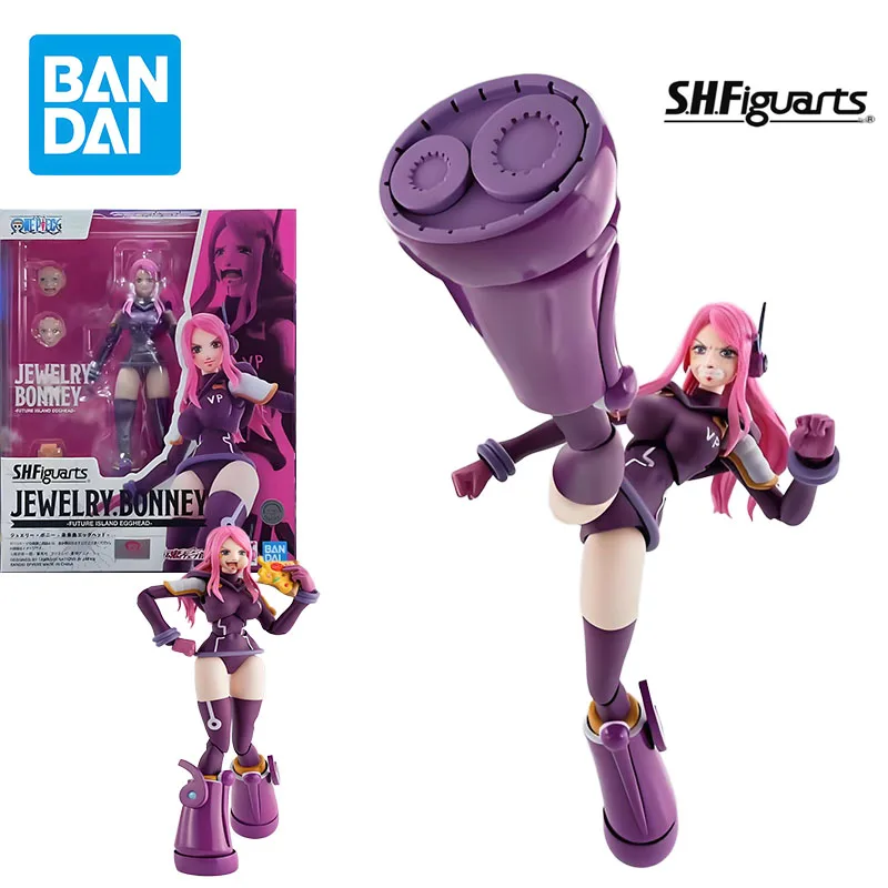 BANDAI Oryginalny ZESTAW MODELU GUNDAM SHFJEWELRY.BONNEY MONKEY.D.LUFFY Figurka Akcji Anime Model do Składania Zabawki Modelowe Prezenty dla Chłopców