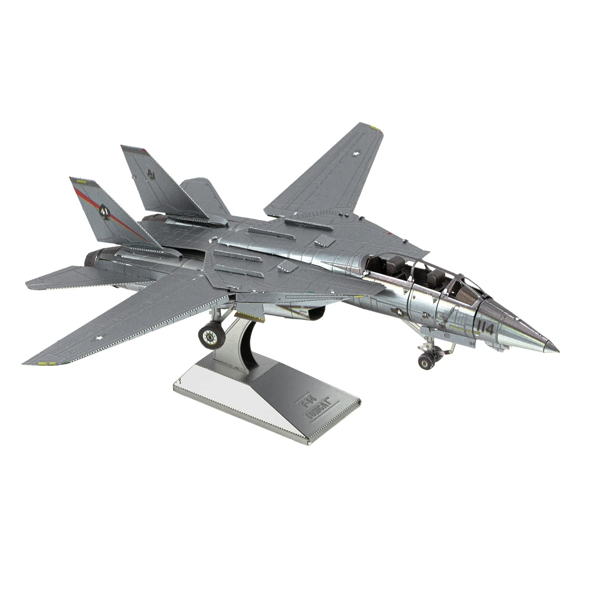 F-14 Tomcat 3D Metal Puzzle Model Kits DIY Laser Cut Puzzles Jigsaw Toy For Children