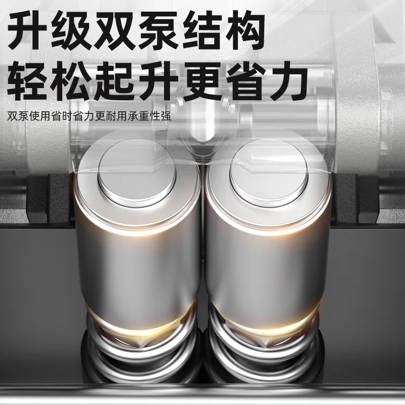 Gato de bomba dupla para veículo