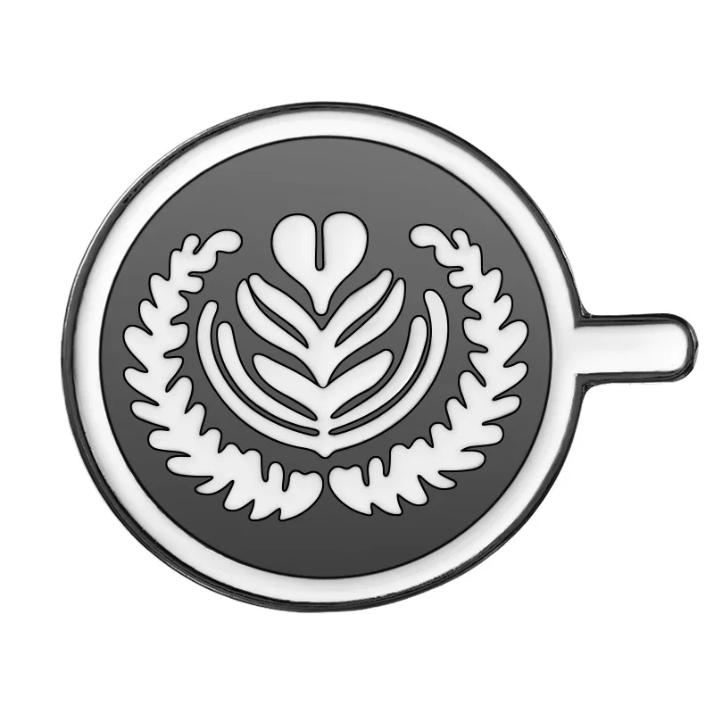 coffee slogon series Enamel Pin Funny Brooch Cartoons Badge for Bags Jeans Hoodies Denim Lapel Pin Jewelry Kids Best Gift