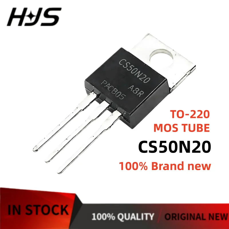 10~30PCS Brand new CS50N20 CS50N20A8R TO-220 50A 200V MOSFET Field effect transistor