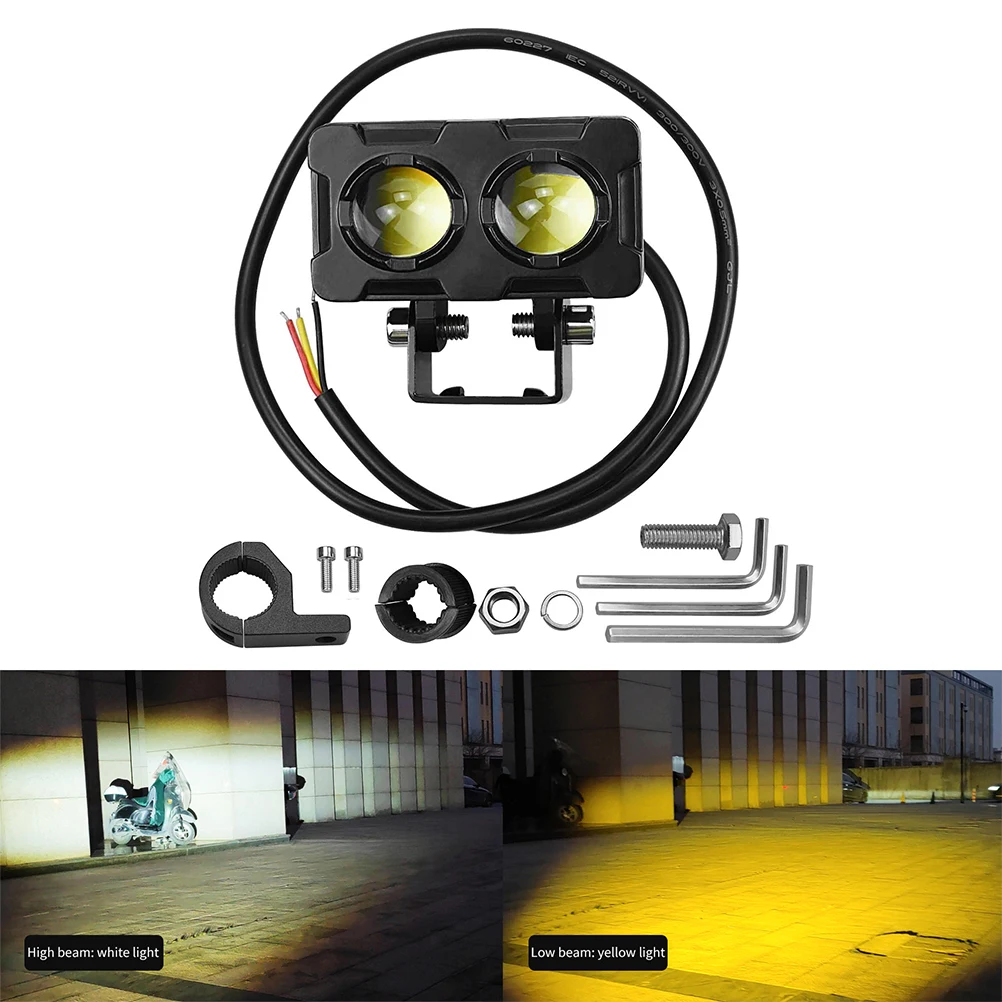

LED Lamp Bead Auto Square Waterproof Aluminum Alloy Auto Square Car Motorcycle Vehicle LED Light