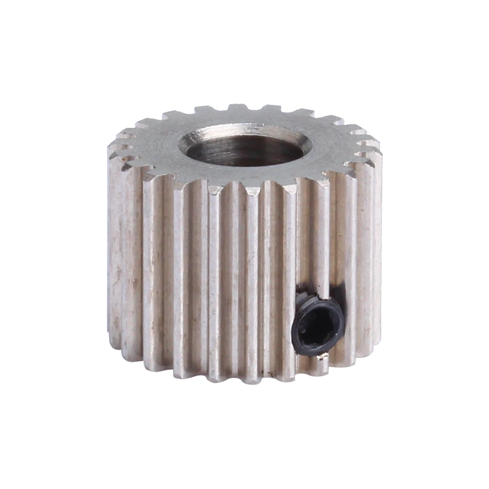 Trianglelab Stainless Steel Precision-Milled Hobb Titan Gear & Motor Gear 1SET Gear Kit for 3D Printer RepRap Titan Extruder 3