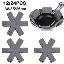 Pot and Pan Protectors 12/24Pcs Pot Dividers Pad Non-woven 3 Sizes Pans Separator Pads for Protecting Separators Pads Cookware
