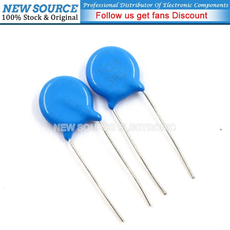 10pcs 15KV 100PF 220PF 330PF 470PF 680PF 1000PF 2200PF 3300PF 10000PF 15000V High Voltage Ceramic Capacitor