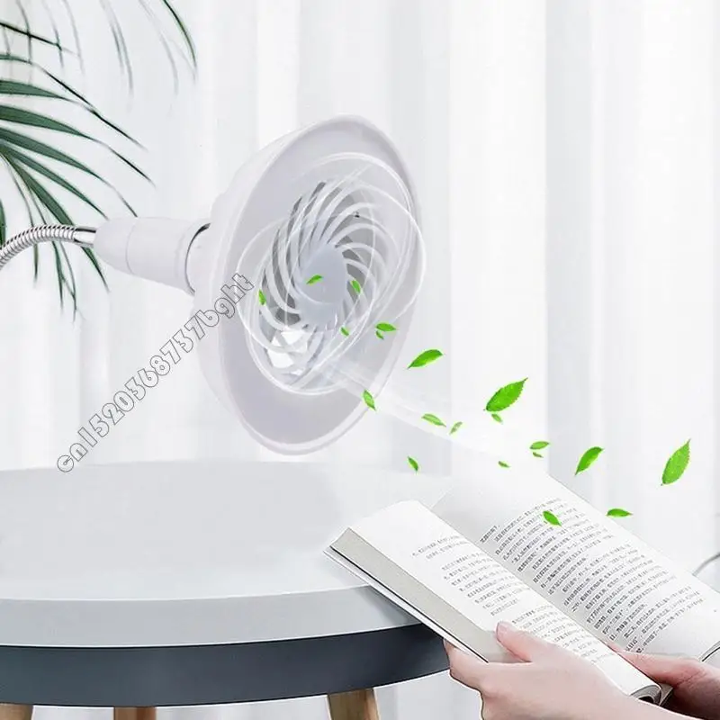 

E27 Современный электрический потолочный вентилятор Light 6000K с B22 до E27.