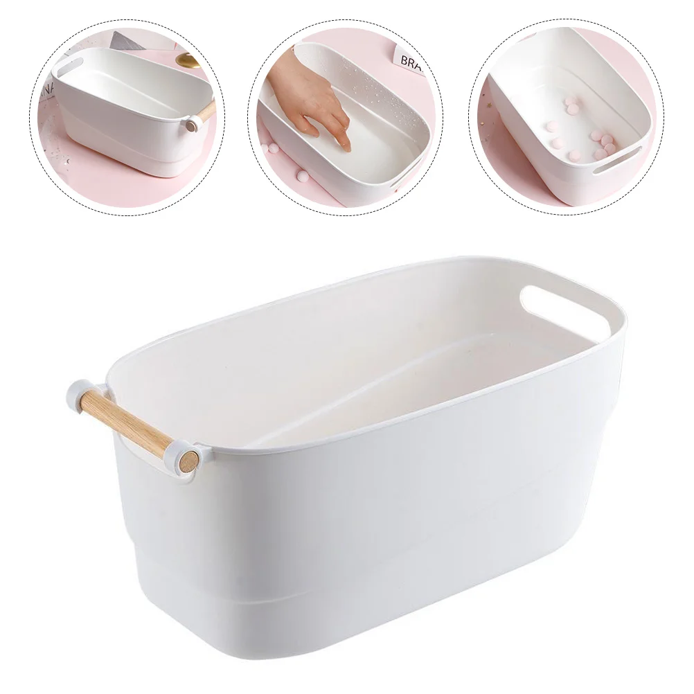 

1Pcs Japanese Style Hand Soak Bowl for Manicure Nail Art Care High Quality PP Material Non Breakable Nail Salon Supply