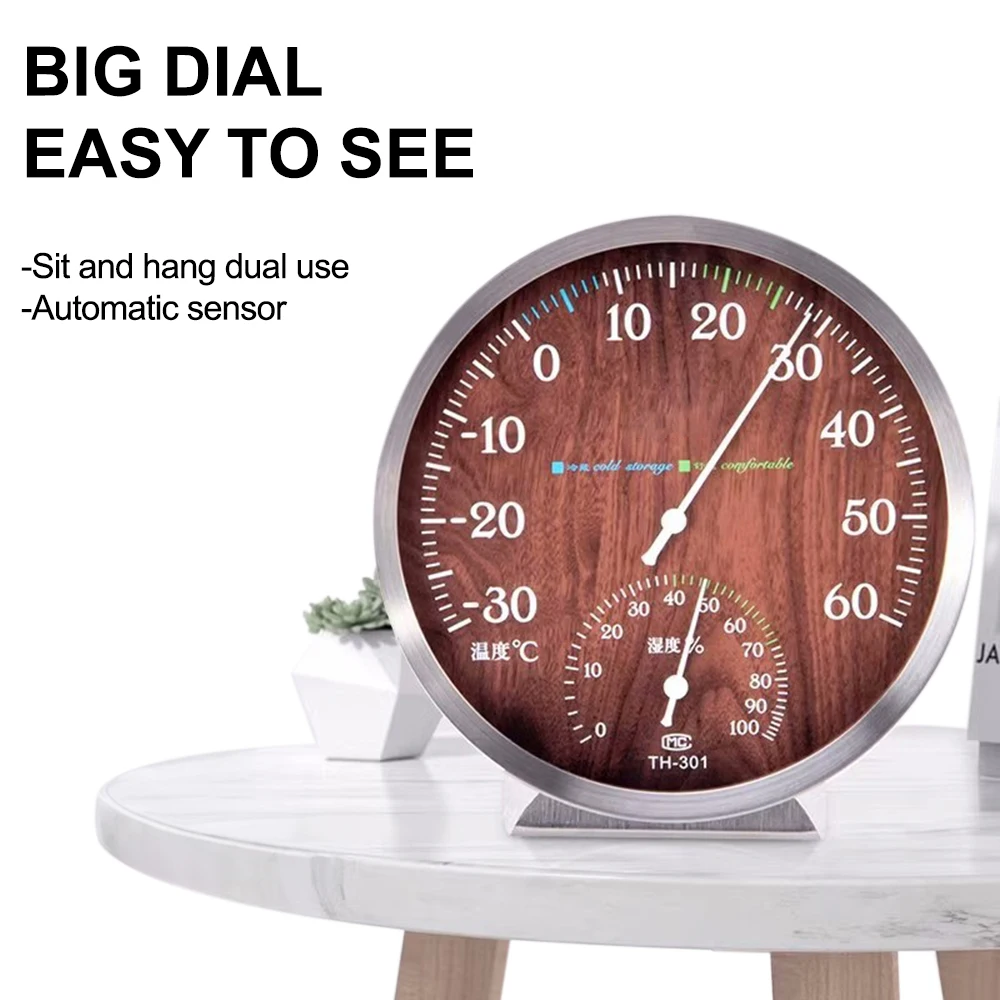 

VOKTTA TH301 refrigerator temperature and humidity meter -30 ~ 60 ℃ indoor dual-use household medicine cold storage