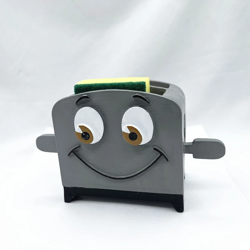 Funny Storage cute Brave Little Toaster Kitchen Sponge Holder