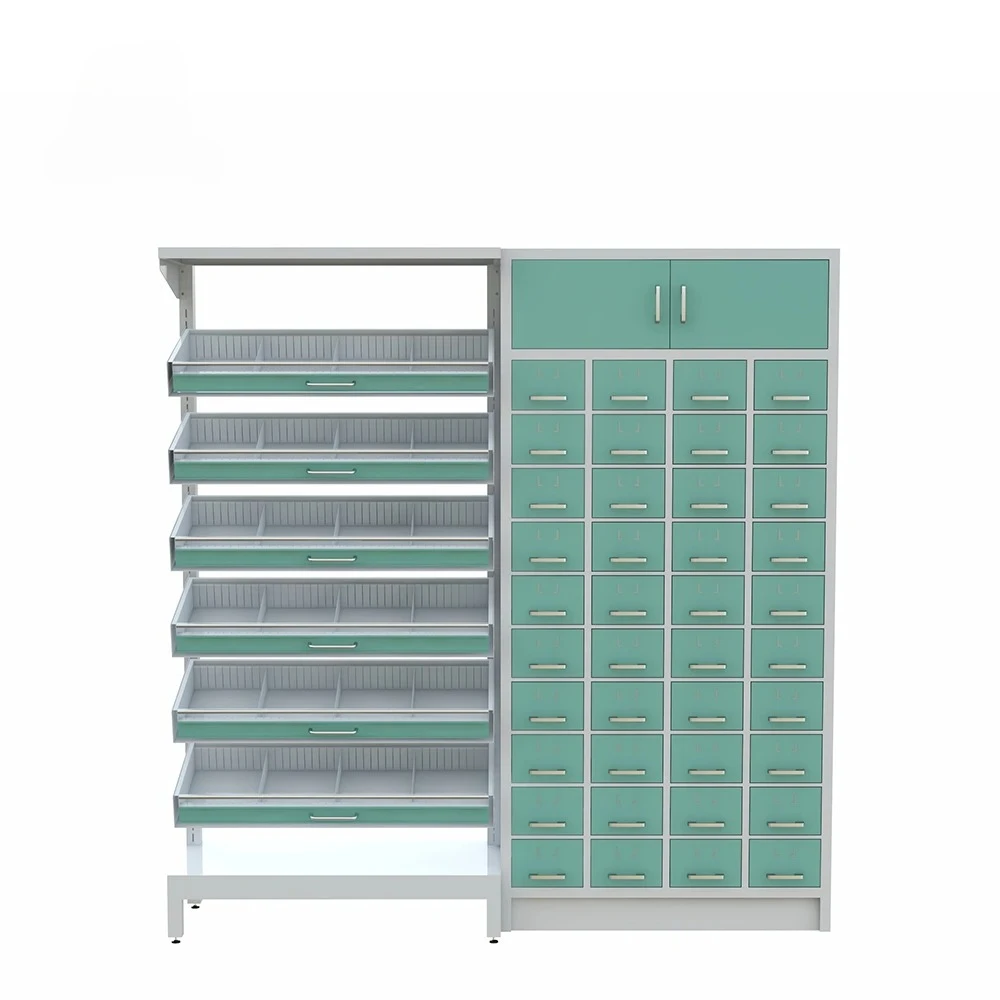 

Hospital medicine cabinets, open-fronted stainless steel medical equipment storage cabinets, metal medicine racks