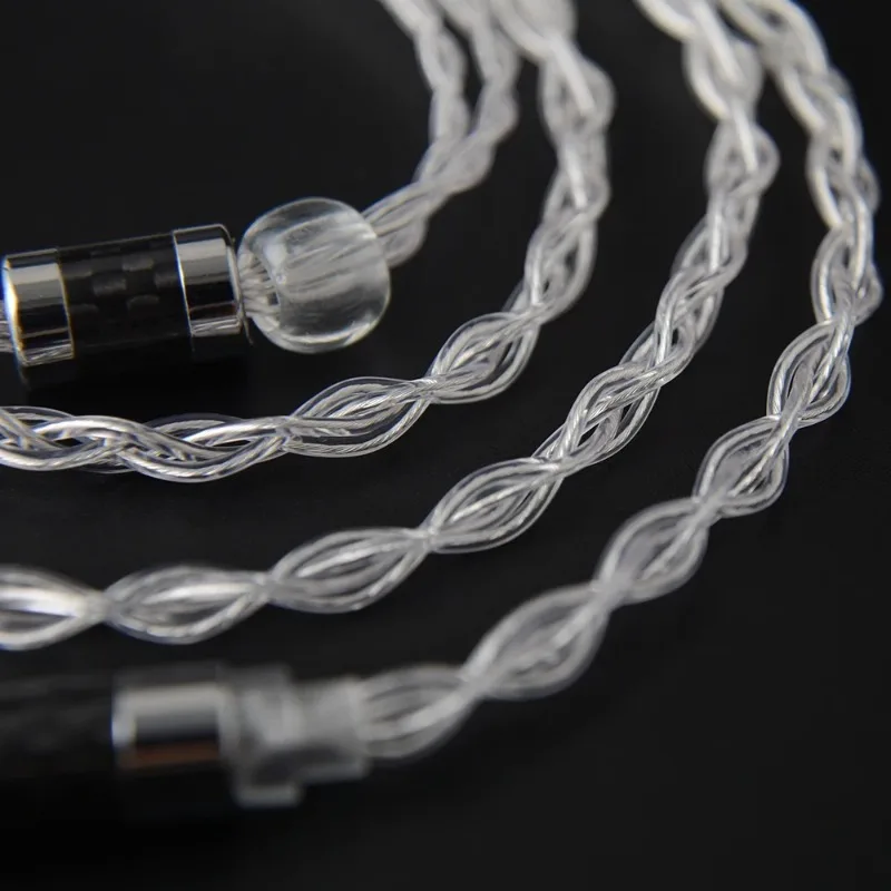 NICEHCK LitzPS 4N Litz Pure Silver Earphone Upgrade Cable 3.5/2.5/4.4mm MMCX NX7MK4/QDC/0.78mm 2Pin for DB3 KXXS Youth ST-20 NX7 - Image 3