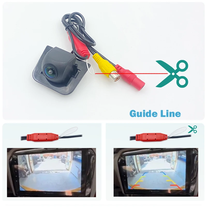Car Reversing Rear View Camera For Suzuki Jimny jb64 jb74 2018 2019 2020 2021 2022 2023 OEM Unit Accessories Plug & Play