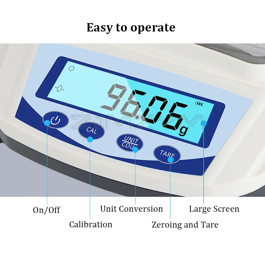 1000g/0.01g Electric Scales High Accuracy Portabl Digital LCD Electric Balance Scale for Foods Gold Jewelry Tea Weighing Tools