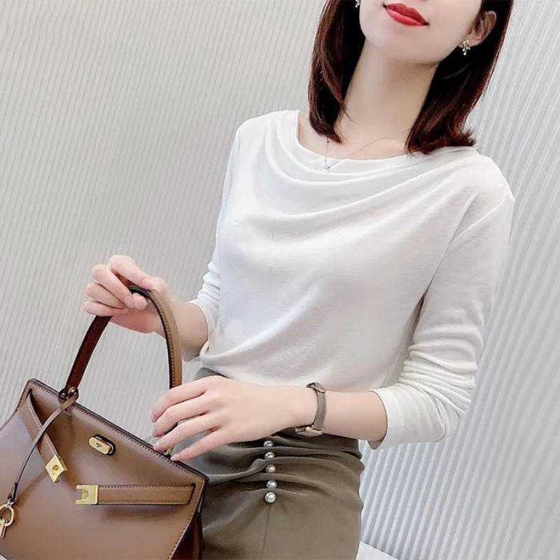 Nieuwe Mode Vrouwen Herfst katoenen Blouse Breien Lange Mouw Casual Shirt Vrouwen Lente tops blusas mujer vrouwelijke stijlvolle kleding