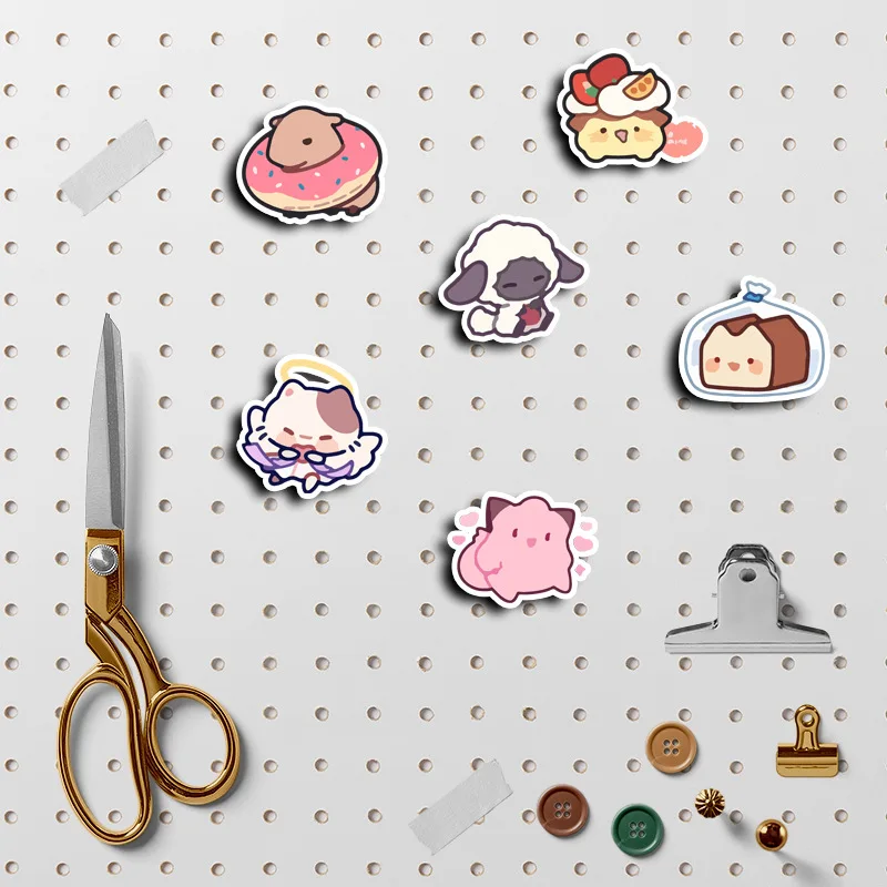 ملصق جرافيتي على شكل دب حيوان كرتوني لطيف على شكل ديناصور للأمتعة حقيبة هاتف كمبيوتر محمول شارات دفتر #5