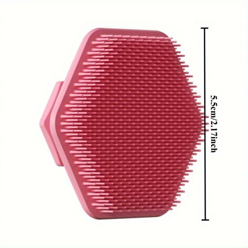 جهاز تنظيف الوجه من السيليكون للرجال مع وسادة تدليك، فرشاة أداة العناية ببشرة اللحية اللطيفة غير المعطرة للتنظيف اليومي #3