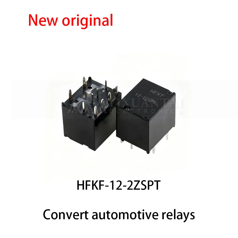 5pcs~10Pcs HFKF-12-2ZSPT Automotive relay 10 pin 12VDC two group conversion