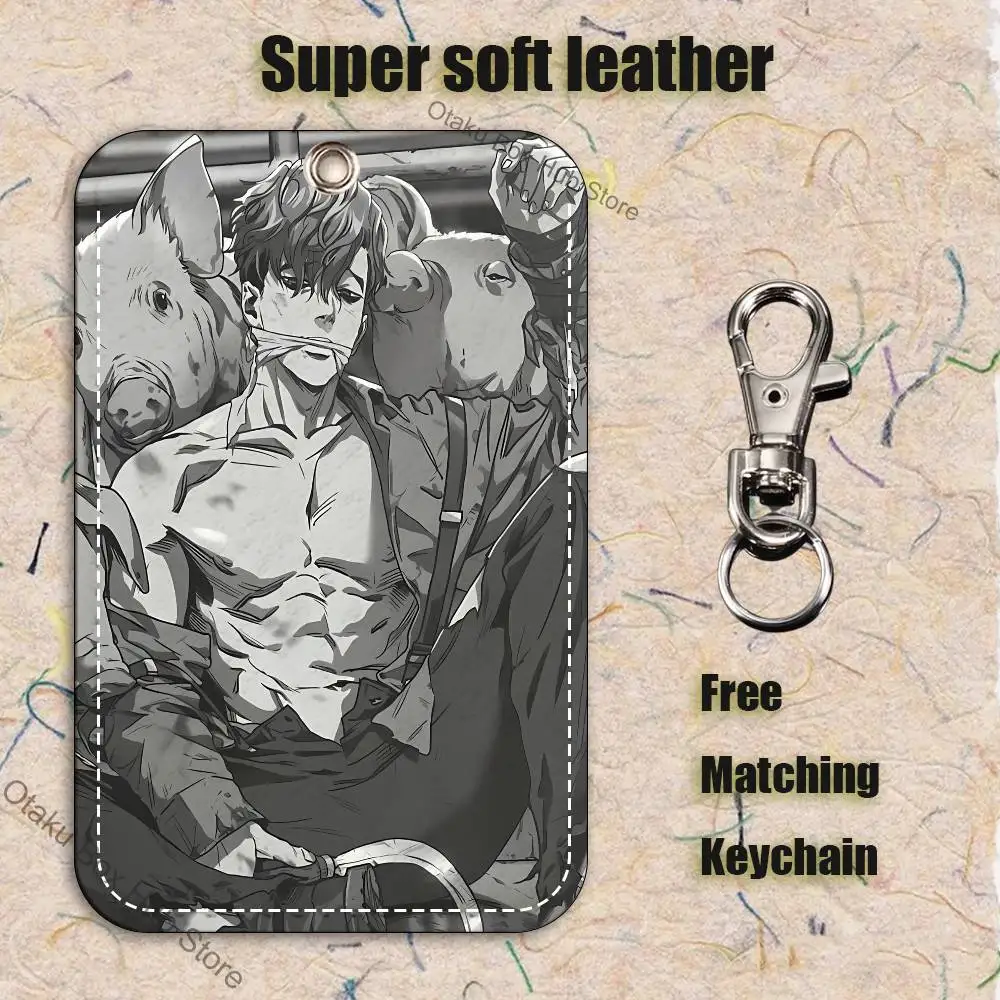 K-Killing S-Stalking Korean Manga Holder Keychain For Bank Business Work Card Holder Student Card Protective Case Bus Card