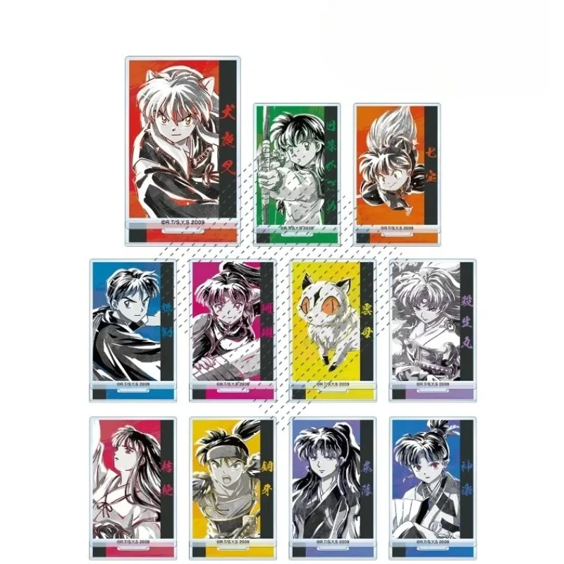 

Game Sesshoumaru Kagome Naraku Miroku Kikyo Acrylic Stand Doll Anime Mini Figure Model Plate Cosplay Toy for Gift