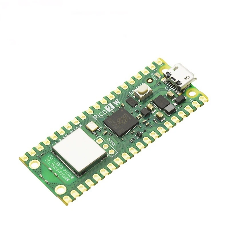 Raspberry Pi Pico 2 W Development Board RP2350 Dual-Core Microcontroller with 2.4GHz WiFi USB Programming Module Wireless
