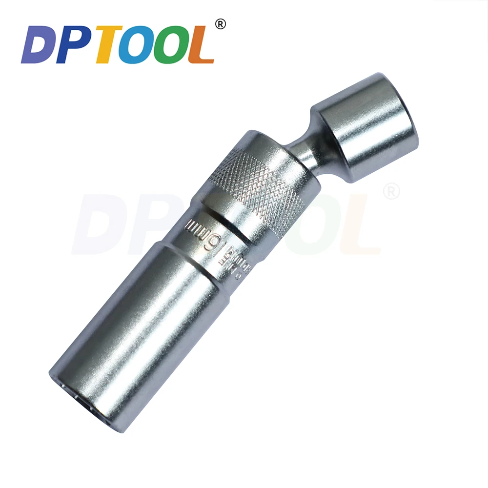 DPTOOL 얇은 벽 점화 플러그 소켓 범용 조인트, 마그네틱 플렉시블 소켓 렌치, 자동차 수리 도구, 14mm, 16mm, 신제품