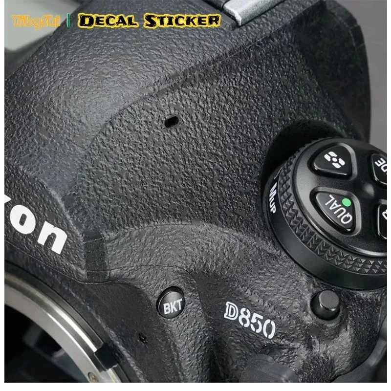 For Nikon D850 Camera Sticker Full Coverage Camera Body Protective Sticker Removable No Residue Vinyl Decal