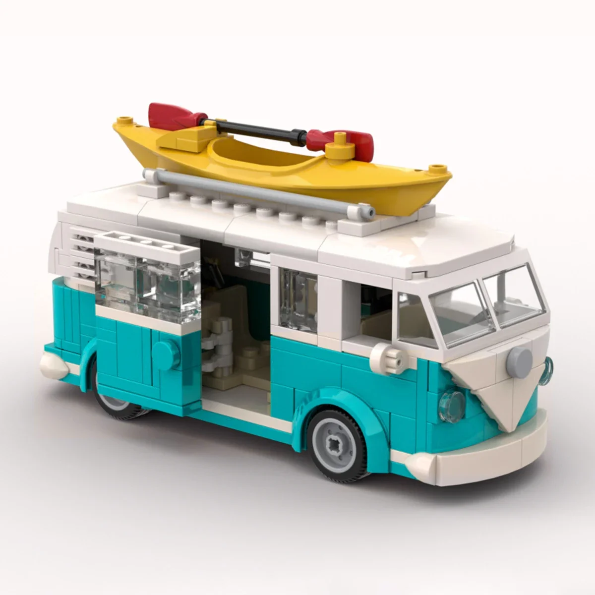 

MOC Technical Car T1 Camper Van Vehicle 309PCS Model Building Blocks Toys For Children Toy Kids Gifts City Car Bricks