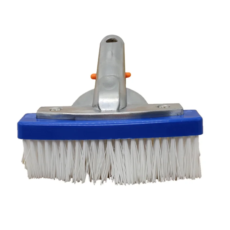 5.5In Stainless Steel Swimming Pool Cleaner Brush for Spa Pond Floor Wall Cleaning Equipment Tool