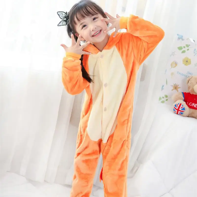 Stram pler für Kinder Charm ander Flanell Pokemon Cosplay Kostüm Halloween Kigurumi Kinder Ganzkörper Pijama Weihnachten einteiligen Anzug