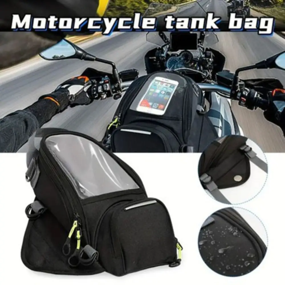 

Waterproof Motorcycle Tail Bag Durable Wear Resistant Motorcycle Waterproof Bag Anti-slip Practical Motorcycle Tank Bag