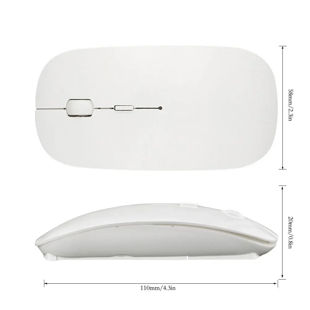 جديد صغير Usb ماوس لاسلكي بصري 2.4g استقبال لاسلكي USB الفأرة الضوئية للكمبيوتر المحمول سطح المكتب الكمبيوتر 4 لون الحلوى