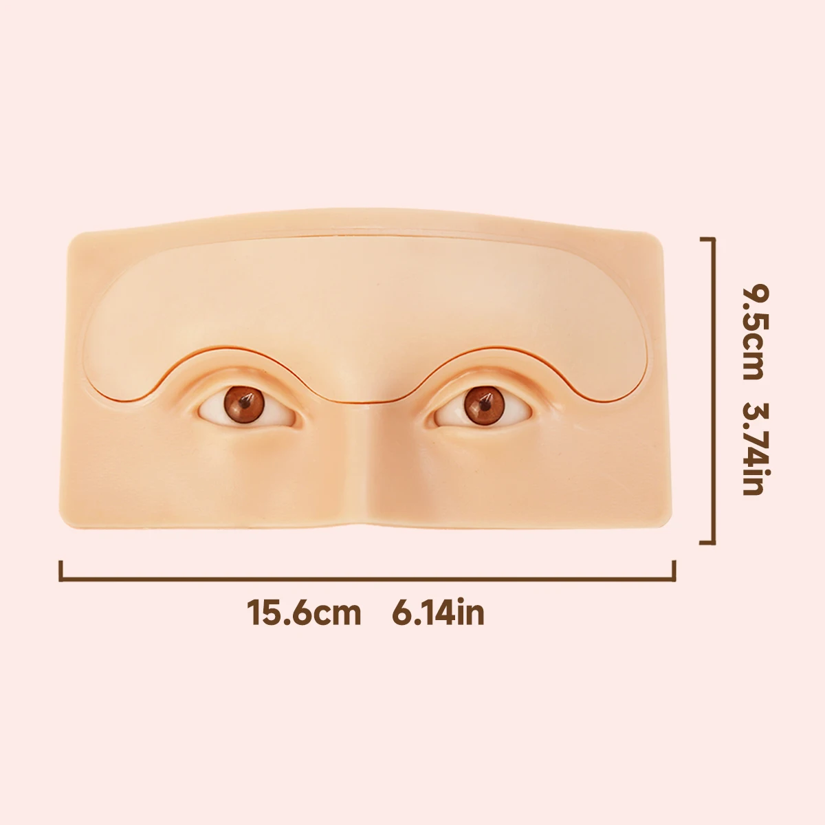 5D three-dimensional tattoo practice board,replaceable Makeup ilicone eyeliner tattoo or Practice eyelash extension tool,