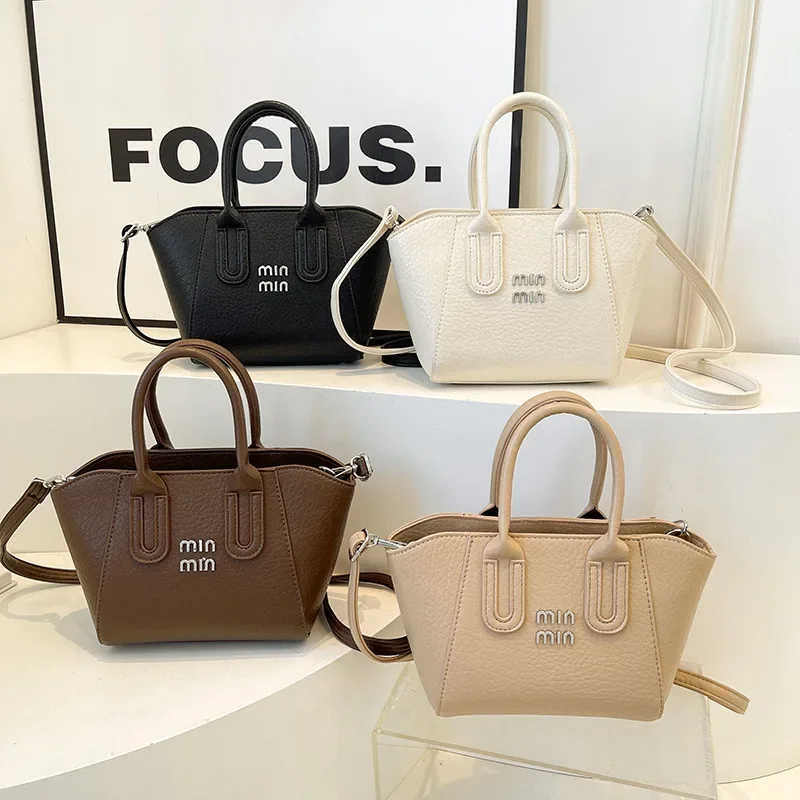 

2025 Simple Fashion Niche Women's Underarm Crossbody Bag Hand-held Bucket Bag Elegant Single-shoulder Purse for Work Events