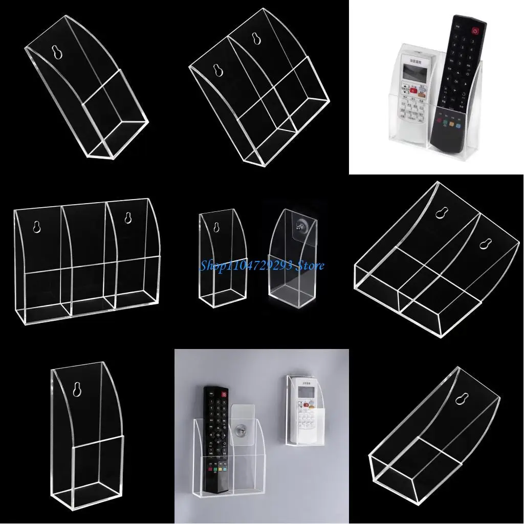 Y2GD Contemporary Desktop Storage System For TV Remotes Multiple Compartment Option