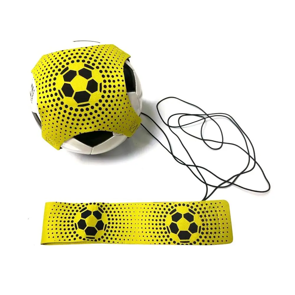 

Elastic Belt Soccer Ball Juggle Bags Adjustable Kicking Soccer Trainer Belt Durable Portable Football Training Equipment