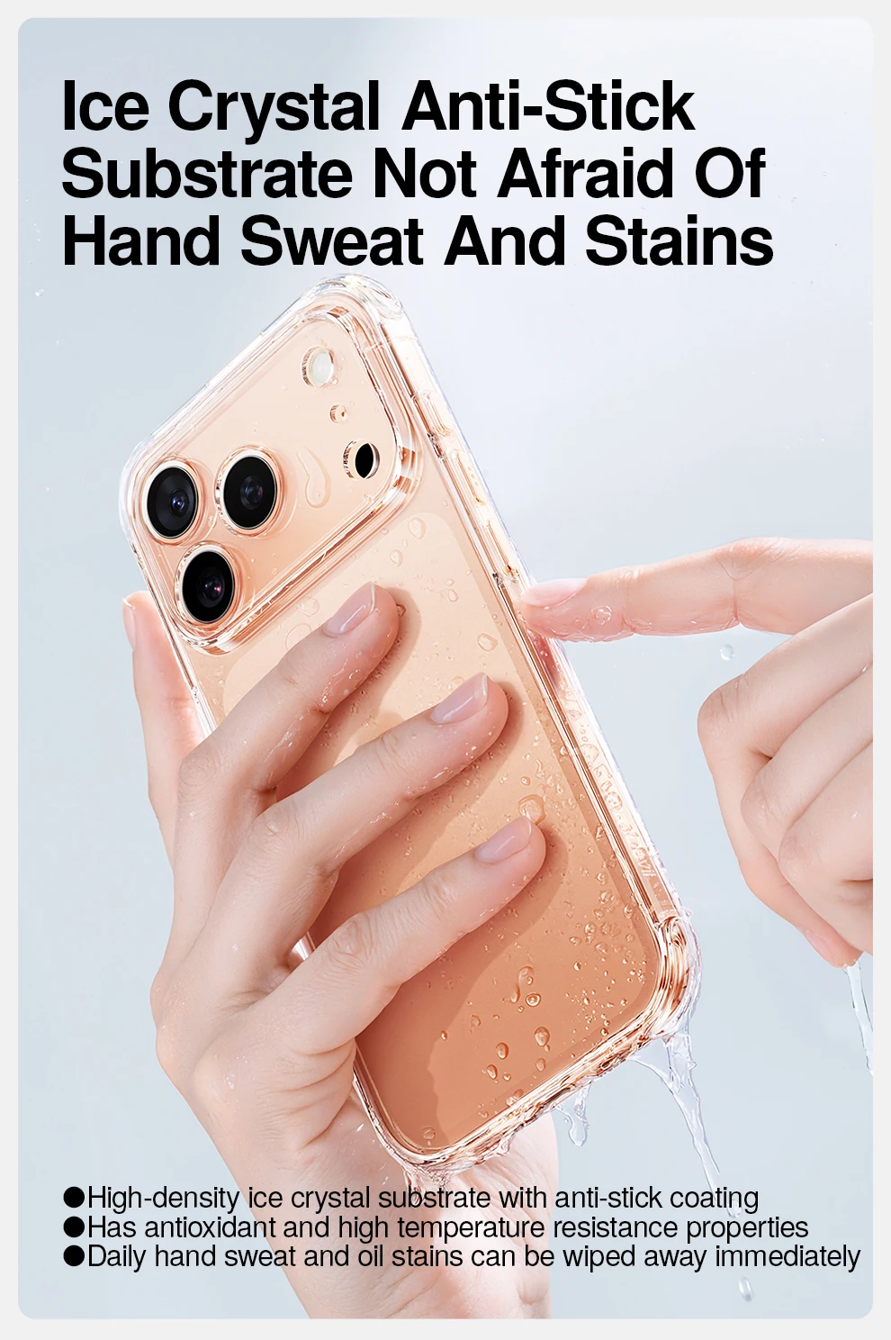 SmartDevil Transparente Handyhülle für iPhone 18 Pro Max 18 Pro 17 Weiche Rückabdeckung Airbag-Schale für iPhone 17 Pro Max Sturzsicher – Detail 13