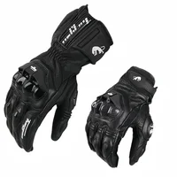 Guantes de motocicleta Afs6 Afs18 protección de seguridad a prueba de viento guantes de Motocross pantalla táctil guantes de moto de cuero para hombres