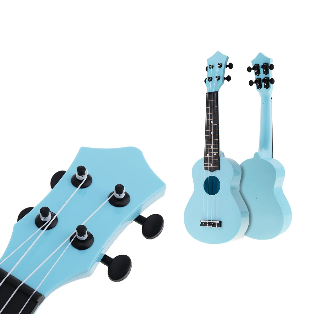 4 Strings 21 Inç Soprano Ukulele Tam Kitleri Akustik Renkli Hawaii Gitar Guitarra Enstrüman Müzik Acemi için Sıcak