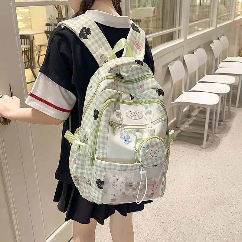 Backpack School Bag Girl Back Pack For Children Kid Child Teenager Female Class Schoolbag Primary Women Bagpack Teen Bookbag Kit
