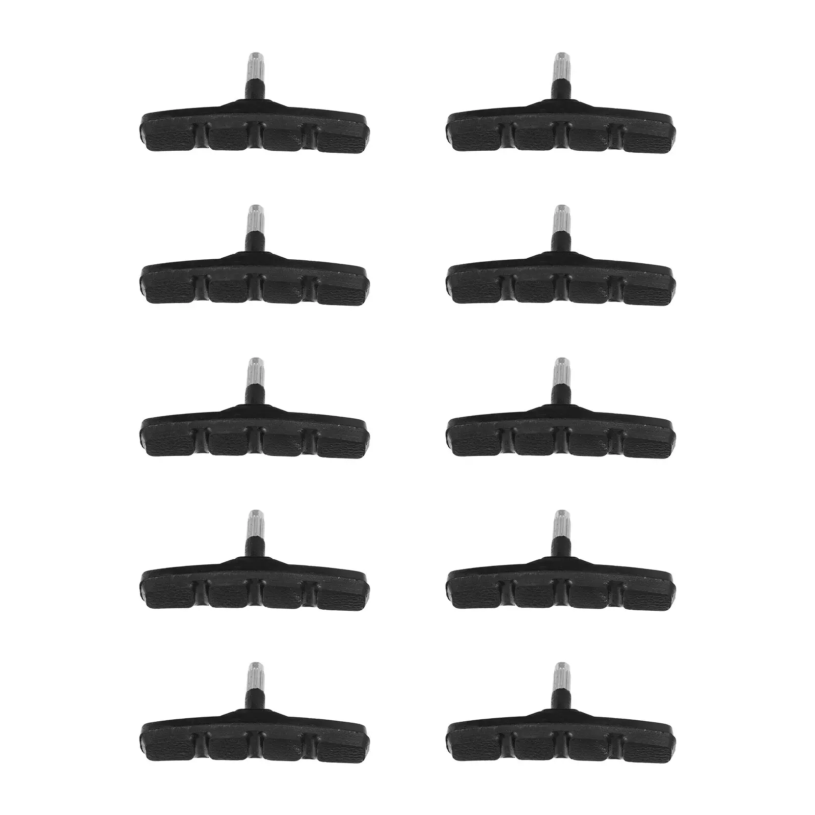 

10 set 10 Sets Brake Pads Noise Reduction Rubber Metal Bike Caliper Blocks Mountain Toddler Bicycle Supplies Accessories