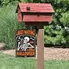 Just Waiting For Halloween Skeleton Garden Flag Garden Flags Funny Banner llz