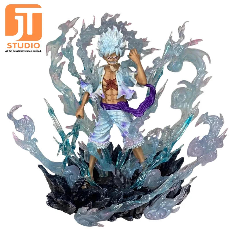 Figura de Acción de Nika Luffy de One Piece Gear 5 de JT Studio, Figura de Anime de PVC de 30 cm, Estatua Figma, Figura Coleccionable