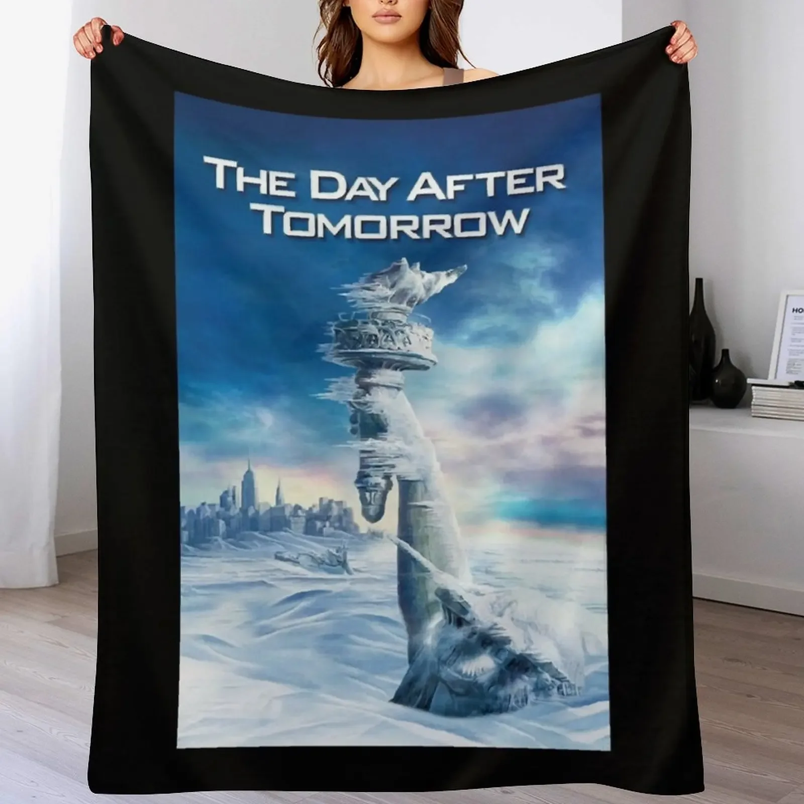 

The Day After Tomorrow Throw Blanket Air Conditioner Soft Blanket for Office Home