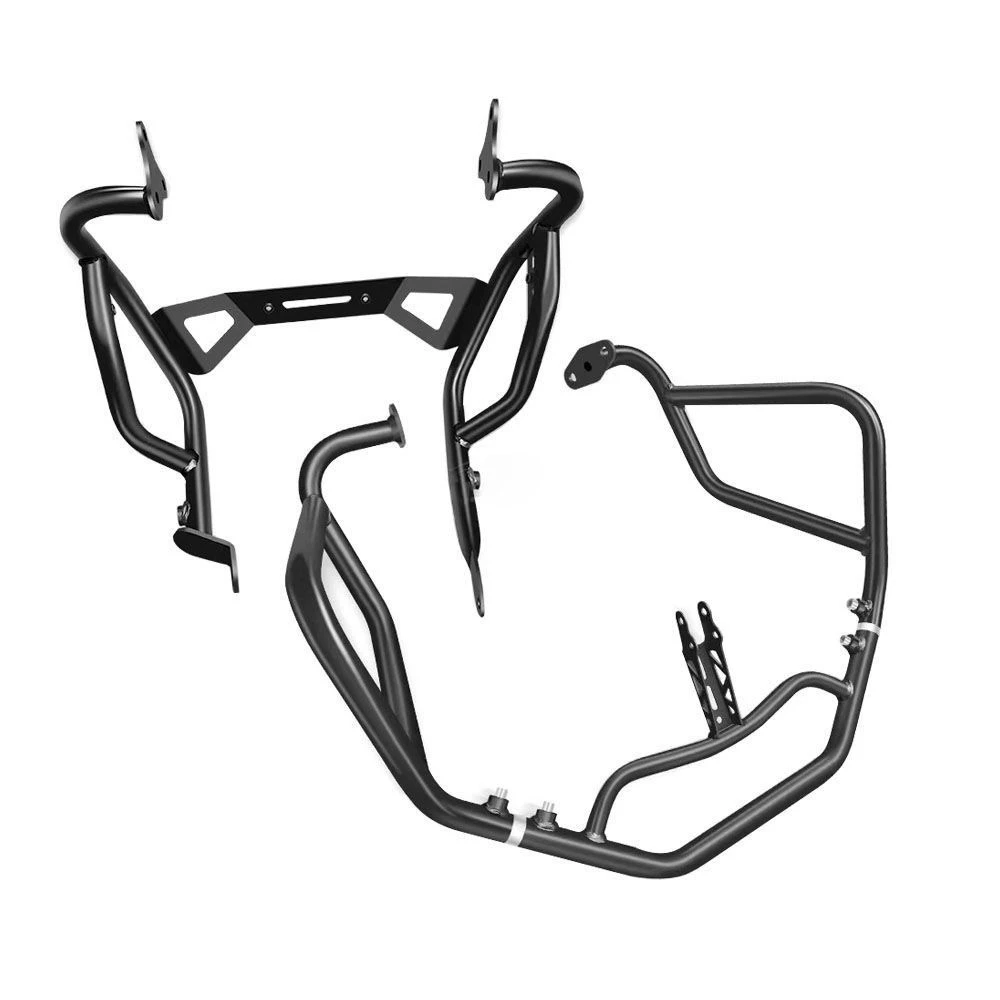 For Honda XL750 Transalp 23-25 Motorcycle Anti-Fall Bar Upper & Lower Bumpers Modification Body Part for Enhanced Protection