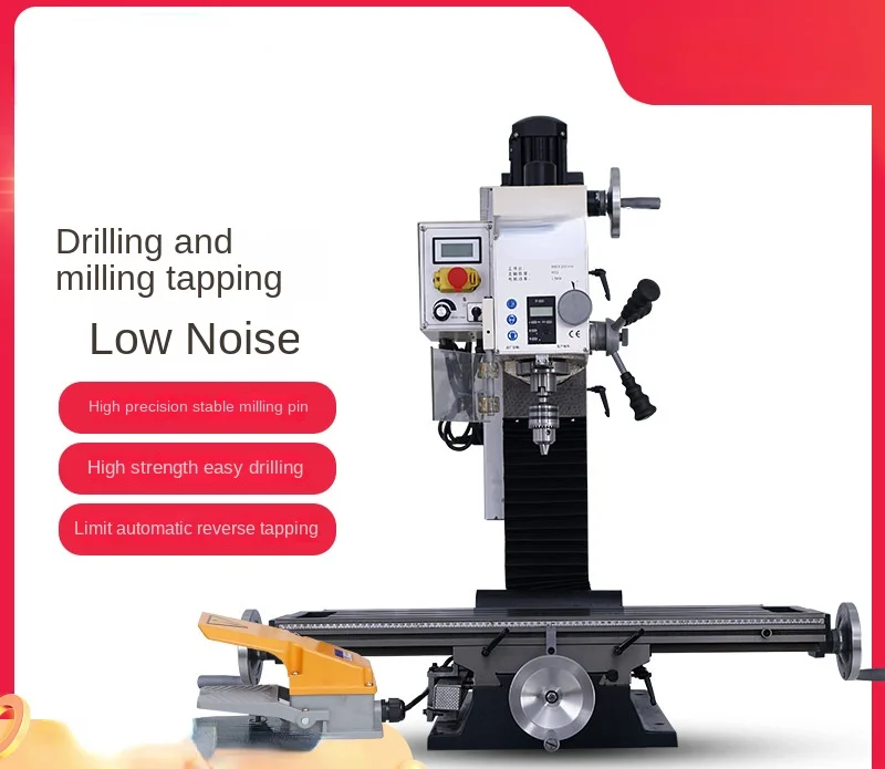 New Tcv36 Drilling and Milling Machine Desktop Household Multifunctional Drilling and Milling Machine