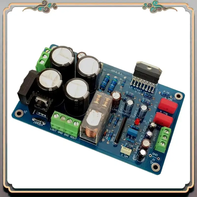 【2025 NUEVO】 Placa amplificadora de potencia estéreo LM4766 40W + 40W Dual 12V-24V 8 Ohms 2,0 canales con protección avanzada de altavoces