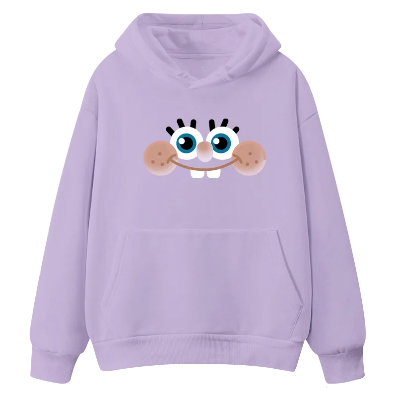 SpongeBob SquarePants Cartoon Women\'s Hoodie Couple\'s Hoodie Loose Breathable Versatile Hoodie Women\'s Hoodie Top